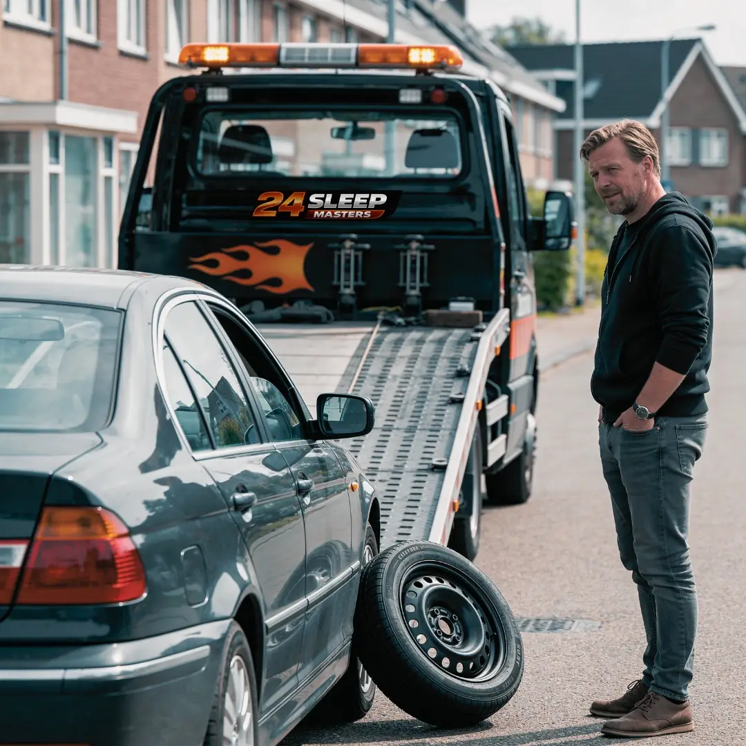 Lekke band of lege tank